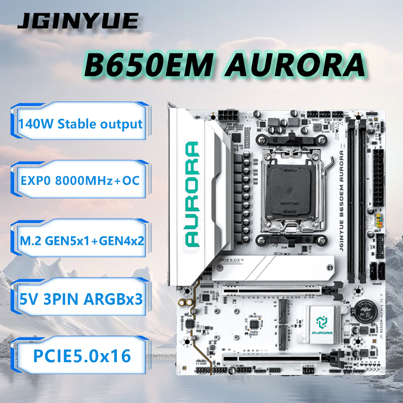 Ddr5 Rgb Ram - JGINYUE B650M AURORA New Motherboard M-ATX