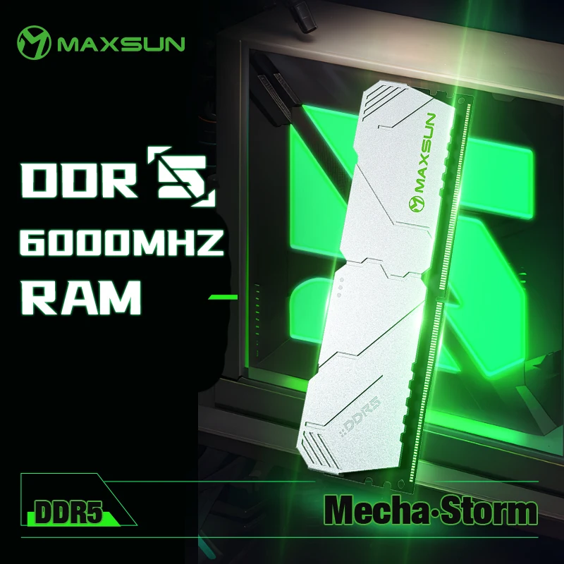 MAXSUN Heatsink Memoria RAM DD - Ddr5 6000Mhz ulasan dan harga