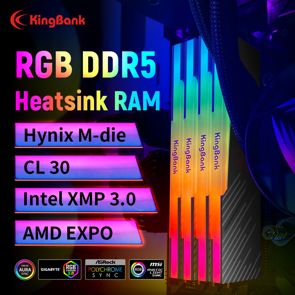 KingBank KRRB DDR5 RGB SoarBla - Ddr5 8Gb ulasan dan harga
