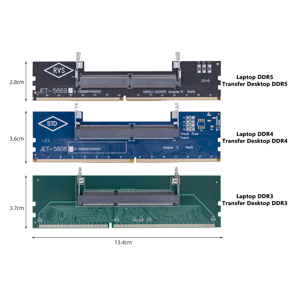 Laptop to Desktop Memory Adapt - Ddr5 Ram ulasan dan harga