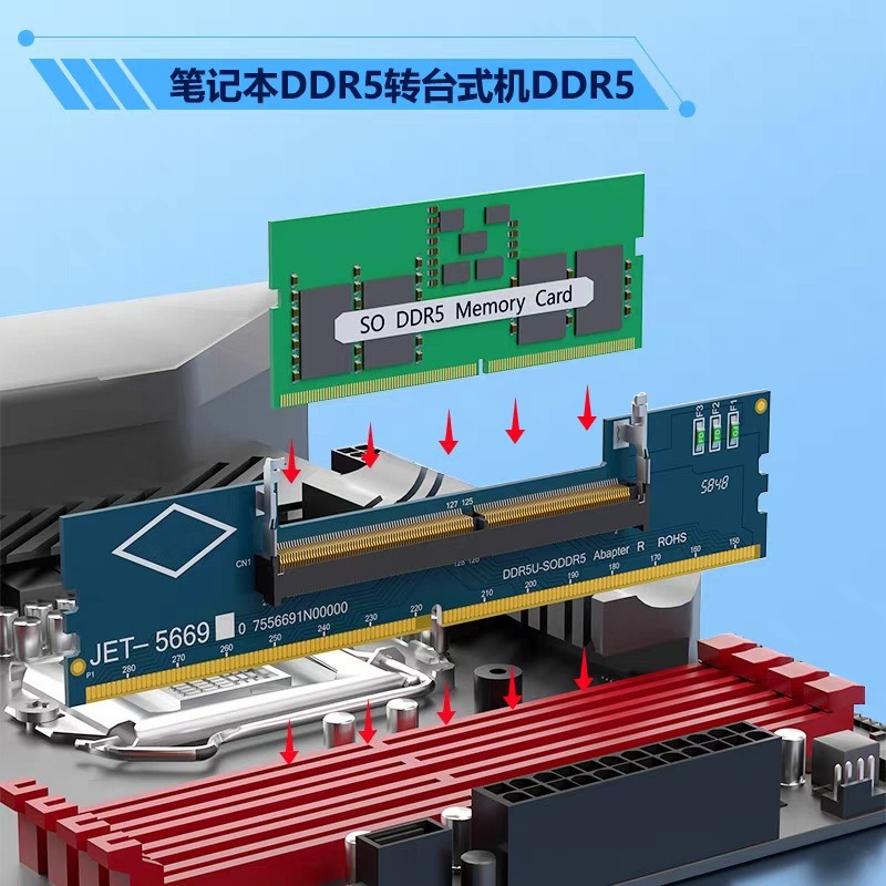 DDR3 DDR4 DDR5 SO‑DIMM to UDIM - Ddr5 Ram ulasan dan harga