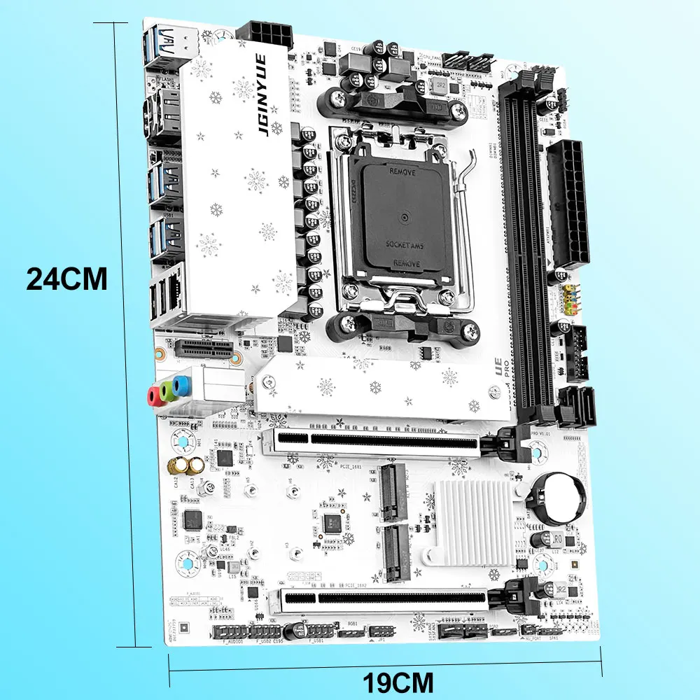 JGINYUE B850M Pro Motherboard  - Ddr5 6000Mhz ulasan dan harga