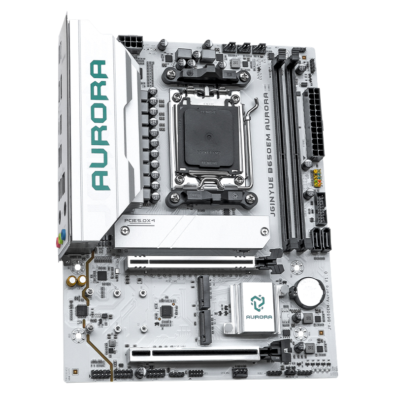 JGINYUE B650M AURORA New Mothe - Ddr5 Rgb Ram ulasan dan harga